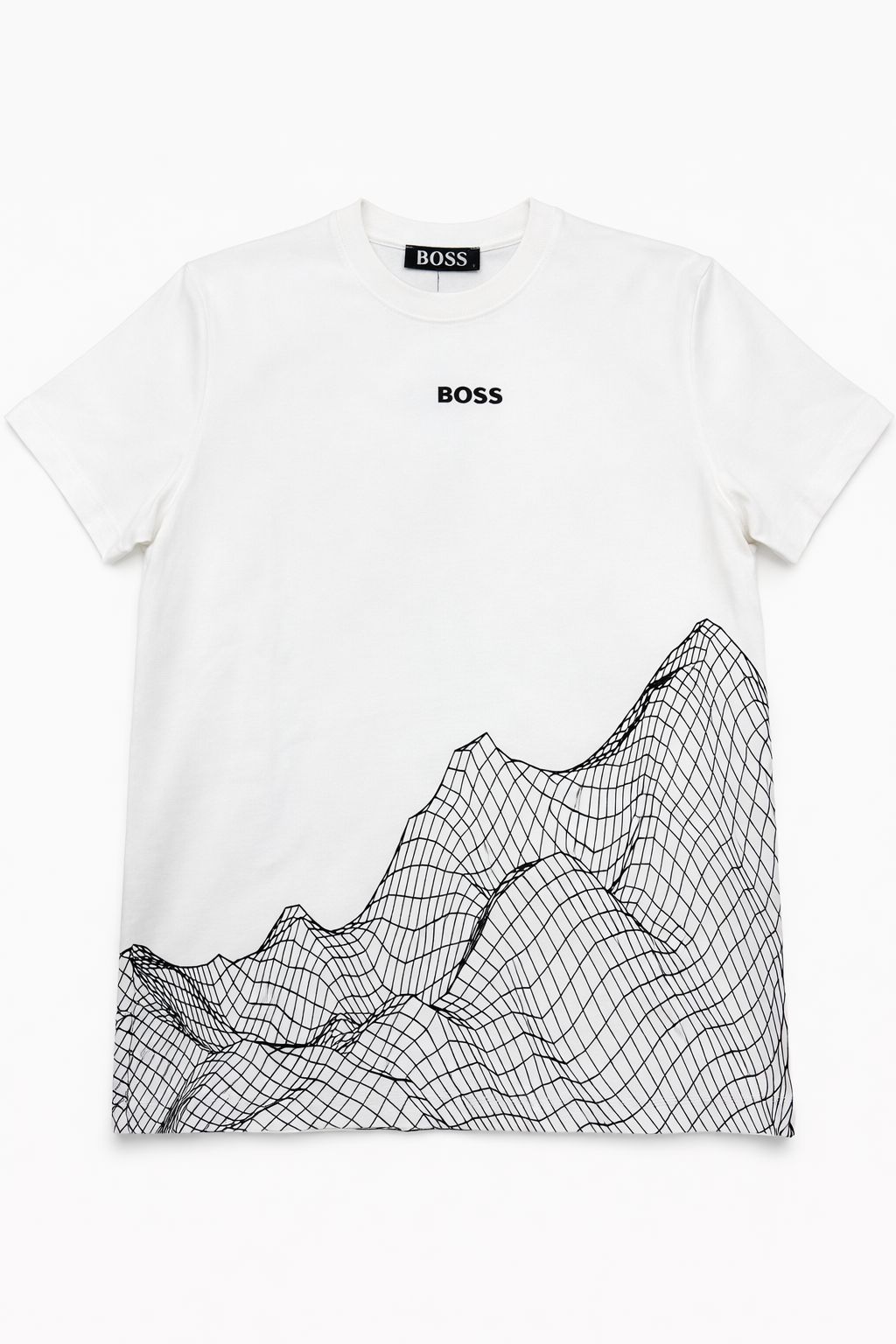 Tricou Sport Premium Alb cu Detalii Moderne