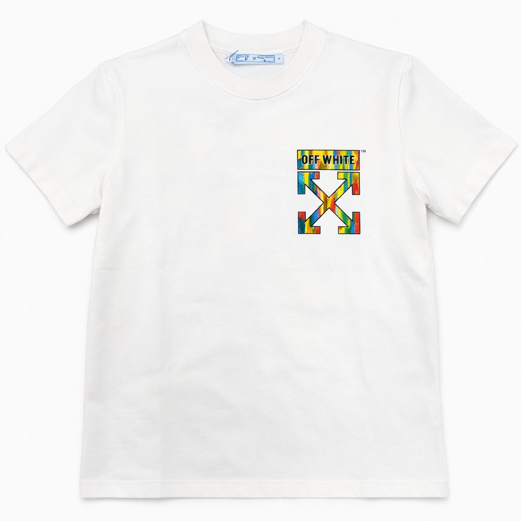 Tricou Premium Alb cu Logo Discret